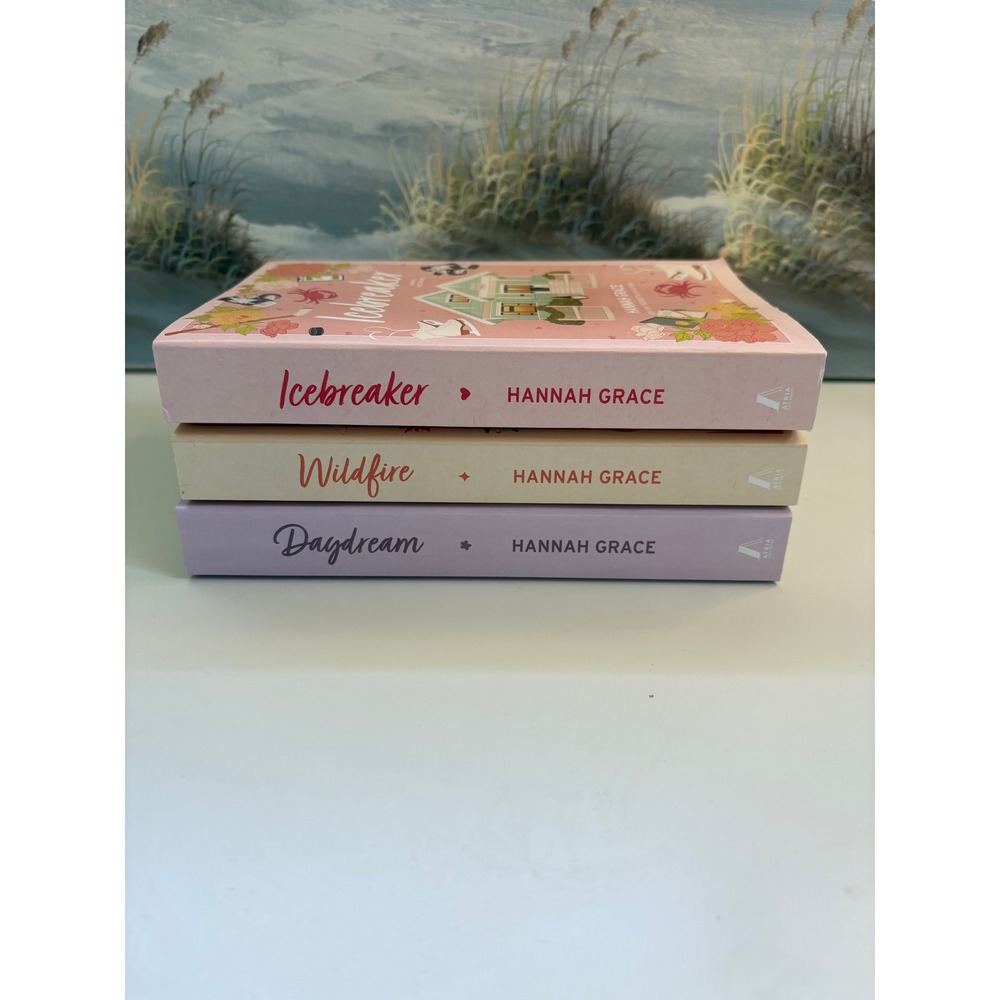 SIGNED Icebreaker, Wildfire & Daydream MAPLE HILLS by Hannah Grace PROBABLY SMUT - Picture 10 of 10